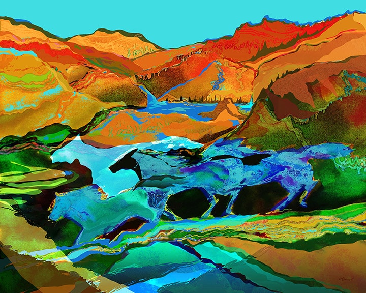 Summer Blue Herd